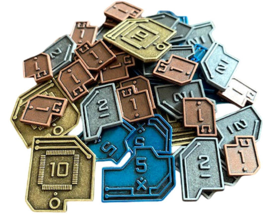 Vantage - Metal Coins Upgrade for Board Game