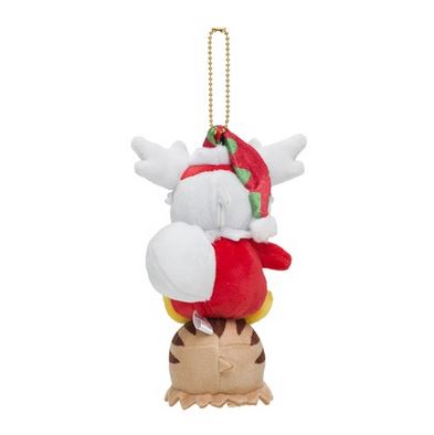 Pokémon Toy Factory | Delibird & Swinub Plush Keychain (Japanese)