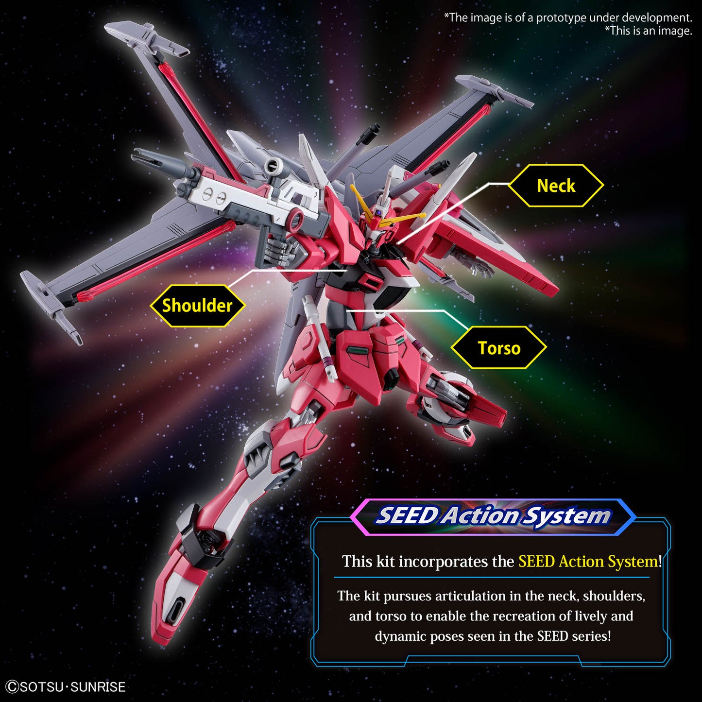 Bandai HGCE #251 1/144 Infinite Justice Gundam TypeII,"Gundam SEED Freedom"