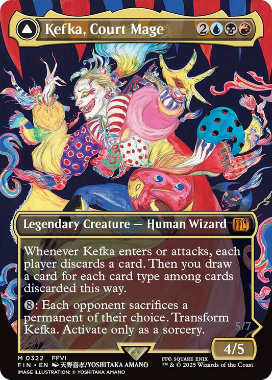 Kefka, Court Mage (Borderless) (FIN-322) - FINAL FANTASY