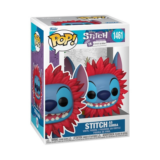 Funko Pop! Disney Stitch in Costume | Stitch as Simba 1461