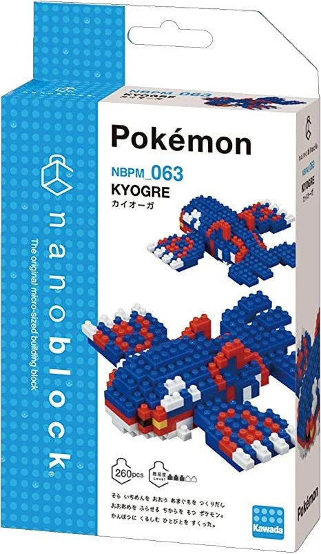 Nanoblock Pokémon Series, Kyogre NBPM_063