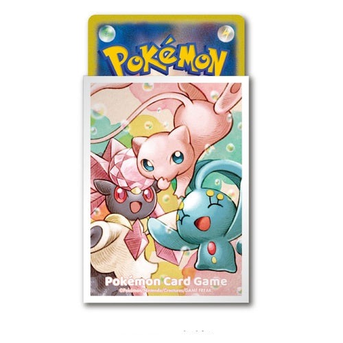 Pokémon Card Game | Mew Diancie Manaphy Sleeves (64 pack)