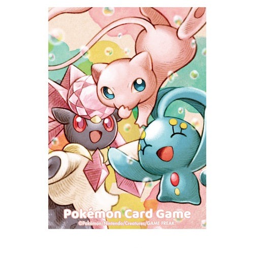 Pokémon Card Game | Mew Diancie Manaphy Sleeves (64 pack)