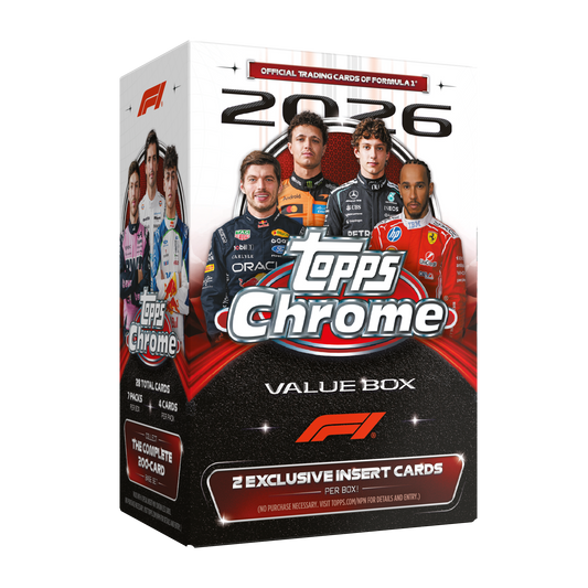 2026 Topps Chrome Formula 1 Racing Value Box