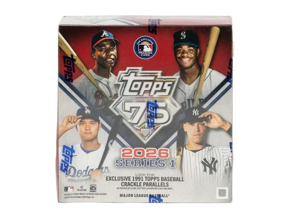 2026 Series 1 Topps Baseball Mega Box - 75th Anniversary