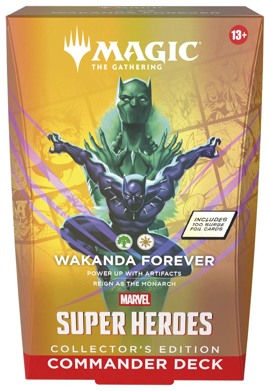 MTG - Marvel Super Heroes Commander Collector Deck - Wakanda Forever
