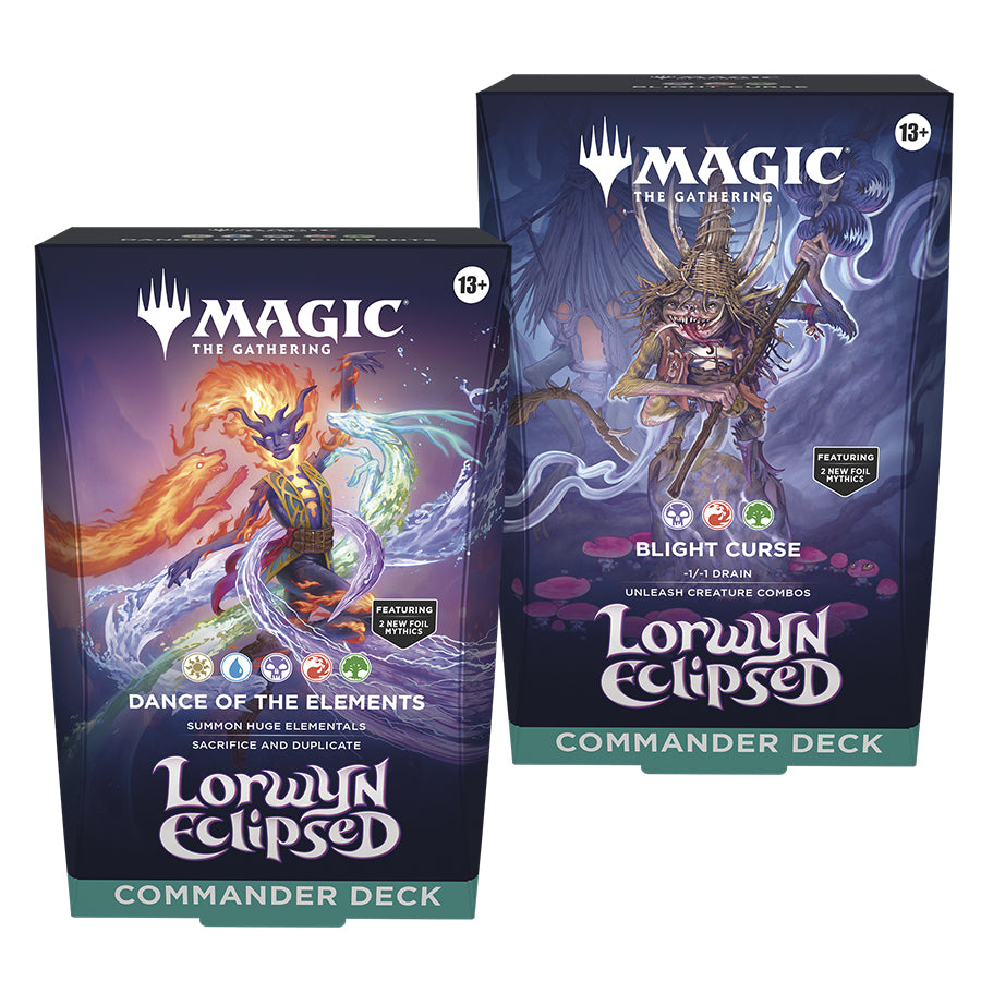 MTG - Lorwyn Eclipsed Commander Deck Set of 2 [Pre-Order]