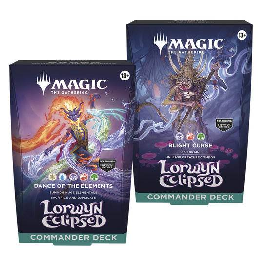MTG - Lorwyn Eclipsed Commander Deck Set of 2 [Pre-Order]