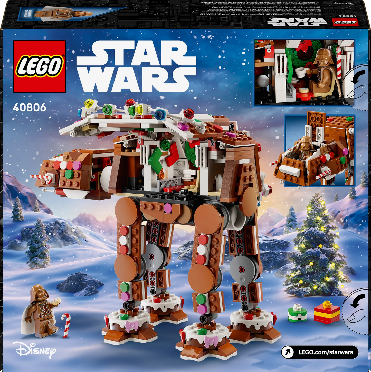 LEGO® STAR WARS 40806 Gingerbread AT-AT™ Walker {Pre-Order}