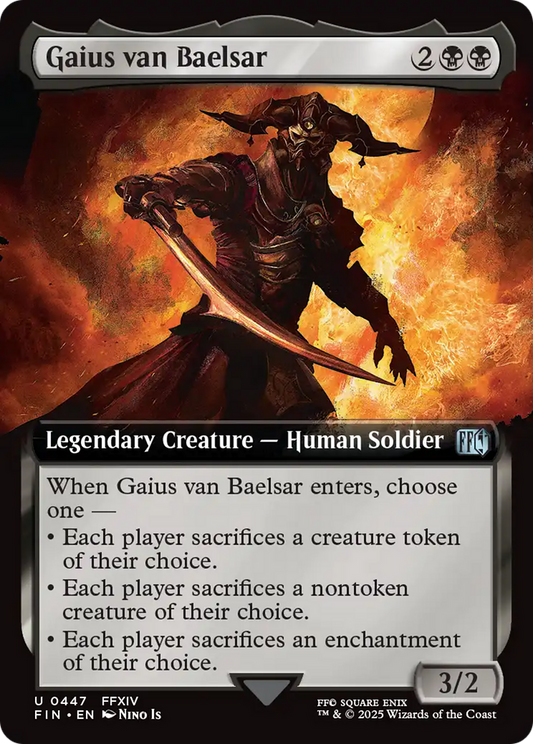 Gaius van Baelsar (Extended Art) (FIN-447) - FINAL FANTASY Foil
