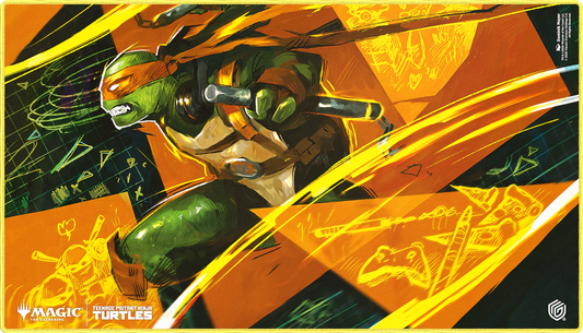 Ultimate Guard Playmat | MTG: Teenage Mutant Ninja Turtles - Michaelangelo's Technique