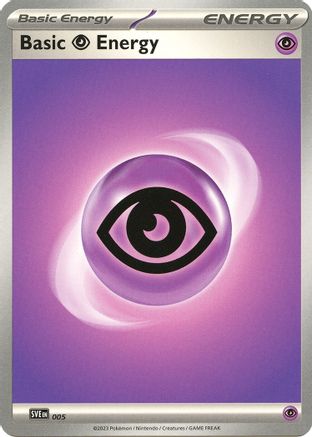 Basic Psychic Energy 005  SV01 Scarlet & Violet Base Set - Common