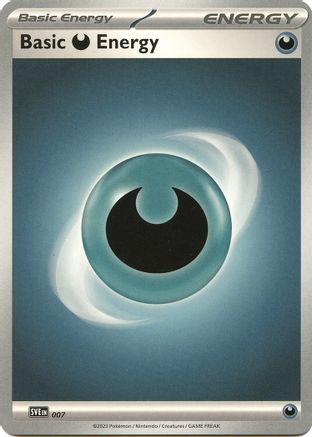 Basic Darkness Energy 007  SV01 Scarlet & Violet Base Set - Common