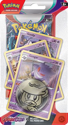 Scarlet & Violet Premium Checklane Blister [Gengar]  SV01 Scarlet & Violet Base Set - null
