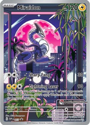 Miraidon 013  - Holofoil SV Scarlet & Violet Promo Cards - Promo