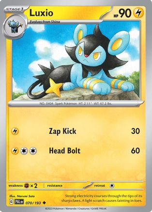 Luxio 070/193  SV02 Paldea Evolved - Uncommon