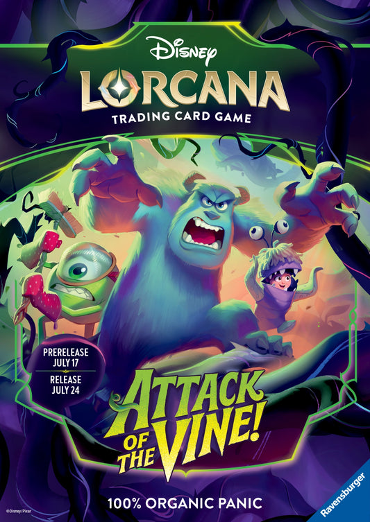 Disney Lorcana: Attack of the Vine! | Pre-Release [Event] - Fri, Jul 17, 2026 @ 6PM