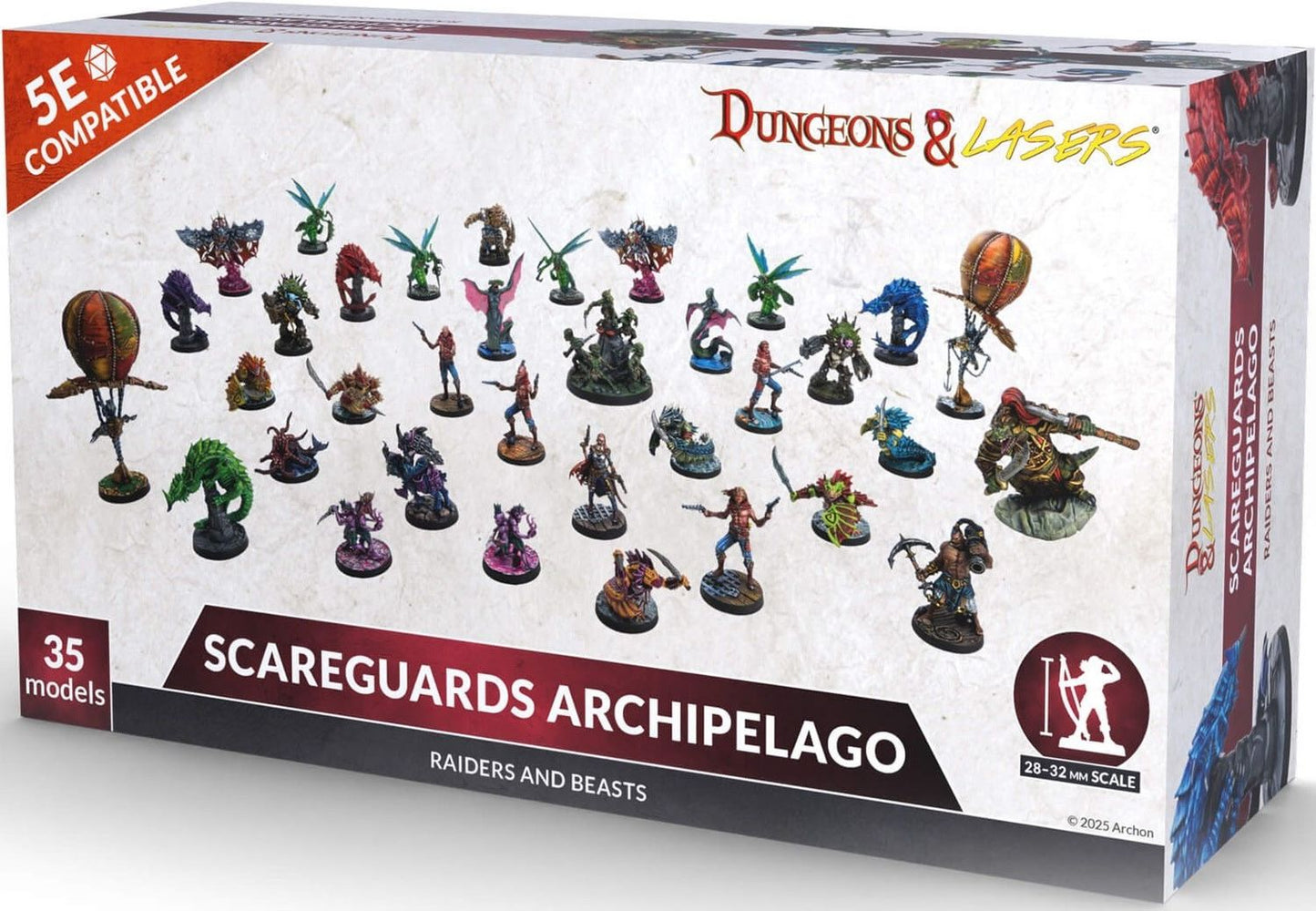 Dungeons & Lasers: Raiders and Beasts of Scareguards Archipelago