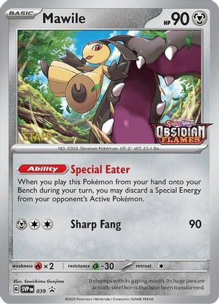 Mawile 039  - Holofoil SV Scarlet & Violet Promo Cards - Promo