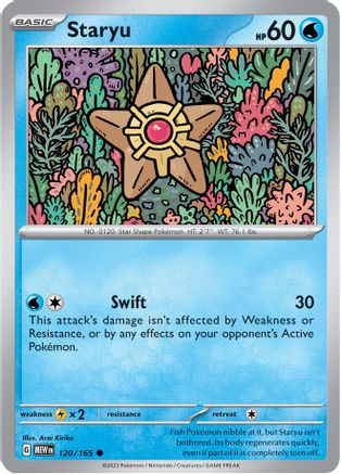 Staryu 120/165  SV Scarlet & Violet 151 - Common