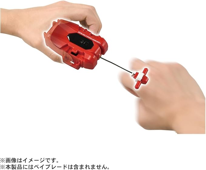 BeyBlade X BX-47 String Launcher L Red Version