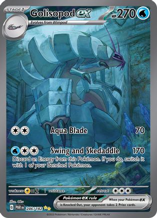 Golisopod ex 246/182  - Holofoil SV04 Paradox Rift - Special Illustration Rare