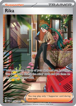 Rika 258/182  - Holofoil SV04 Paradox Rift - Special Illustration Rare