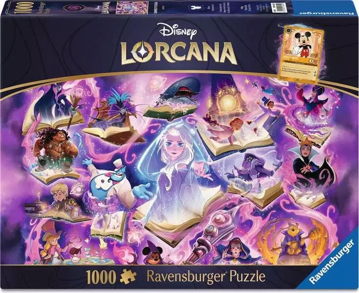 1000 pcs - Lorcana: Glimmers of the Realms: Amethyst
