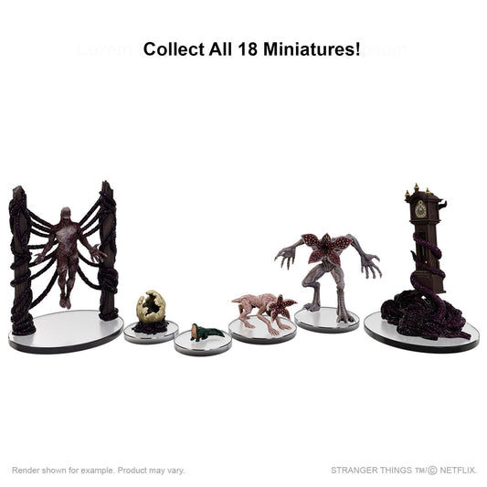 Stranger Things Prepainted Miniatures