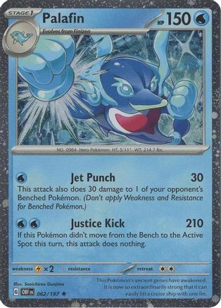 Palafin 062/197  - Holofoil SV Scarlet & Violet Promo Cards - Promo