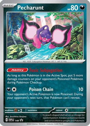 Pecharunt 149  - Holofoil SV Scarlet & Violet Promo Cards - Promo