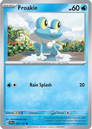 Froakie 039/142  SV07 Stellar Crown - Common
