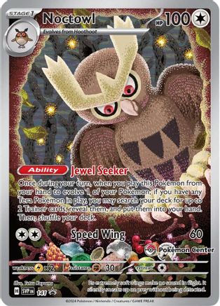 Noctowl 141  - Holofoil SV Scarlet & Violet Promo Cards - Promo