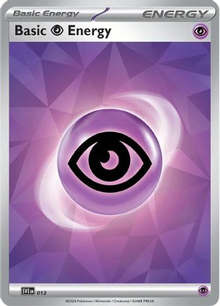 Basic Psychic Energy 013  - Holofoil SV07 Stellar Crown - Common