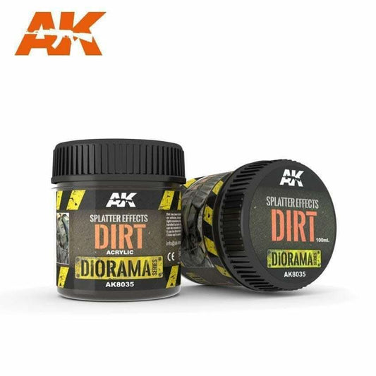 AK Interactive | Splatter Effects Dirt 100ml