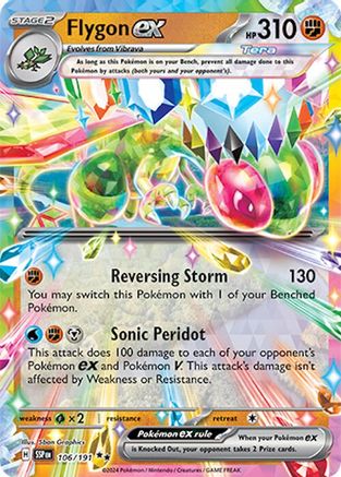 Flygon ex 106/191  - Holofoil SV08 Surging Sparks - Double Rare