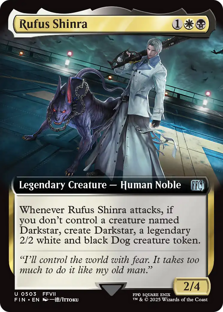Rufus Shinra (Extended Art) (FIN-503) - FINAL FANTASY