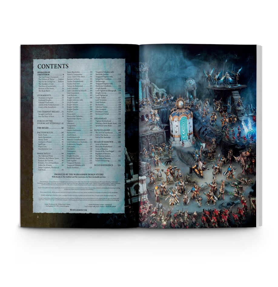 Stormcast Eternals - Order Battletome