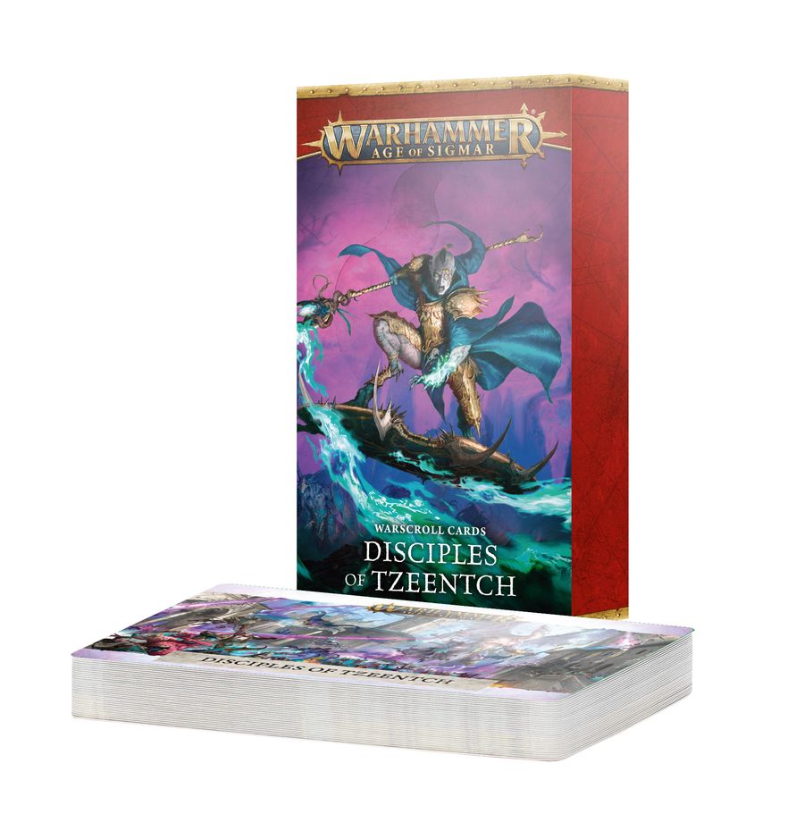 Warscroll Cards: Disciples of Tzeentch [Pre-Order]