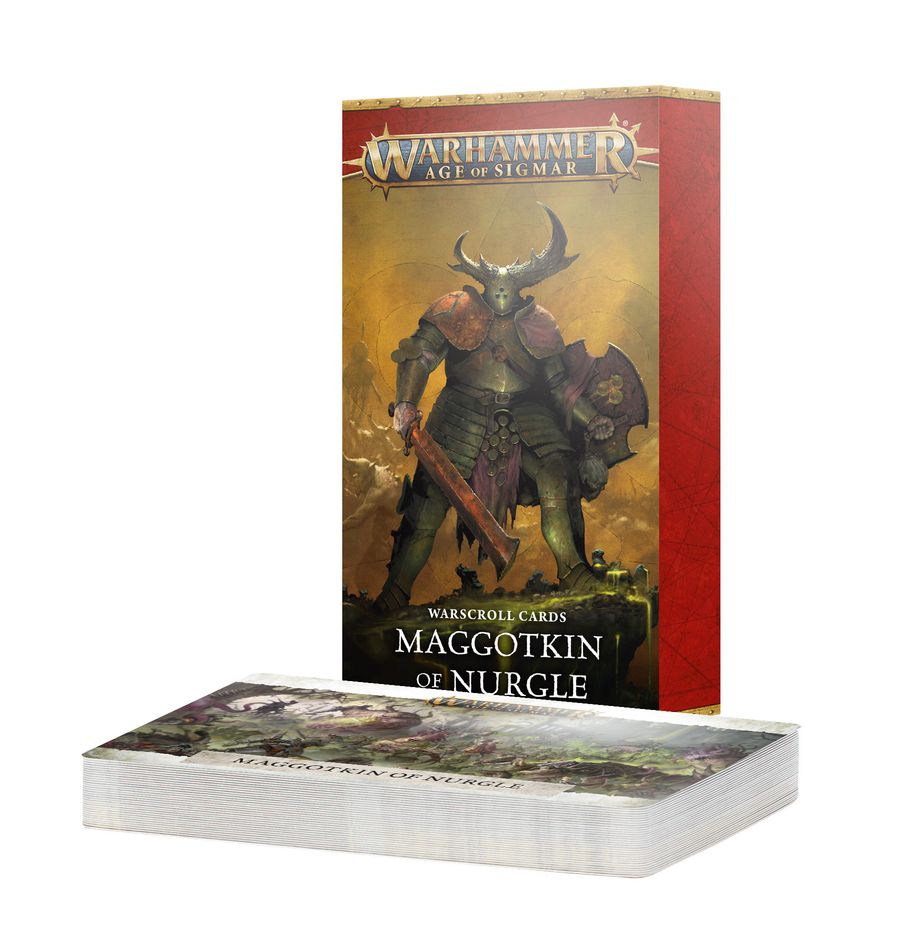 Maggotkin of Nurgle: Warscroll Cards [Pre-Order]