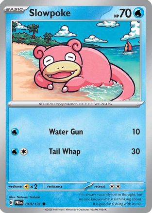 Slowpoke 018/131  SV Prismatic Evolutions - Common
