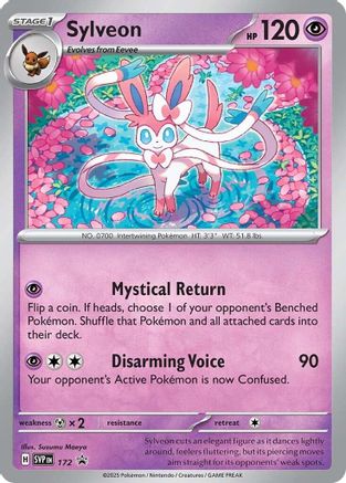 Sylveon 172  - Holofoil SV Scarlet & Violet Promo Cards - Promo