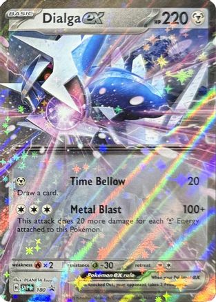 Dialga ex 180  - Holofoil SV Scarlet & Violet Promo Cards - Promo