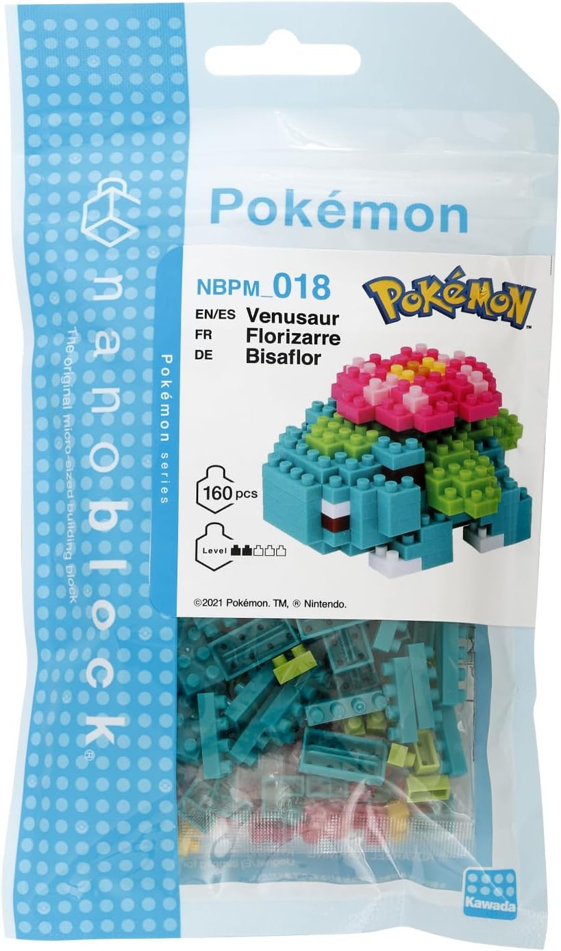 Nanoblock Pokémon Series, Venusaur NBPM_018