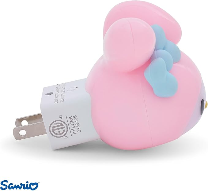 Ukonic Sanrio My Melody Face Plug-in Nightlight, LED Mood Light