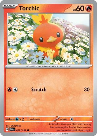 Torchic 022/159  SV09 Journey Together - Common