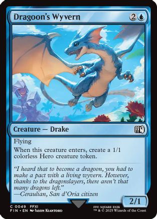 Dragoon's Wyvern (FIN-049) - FINAL FANTASY