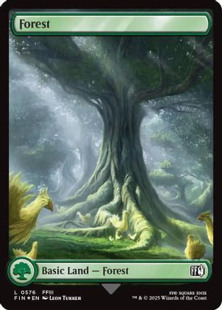 Forest (0576) (Surge Foil) (FIN-576) - FINAL FANTASY Foil
