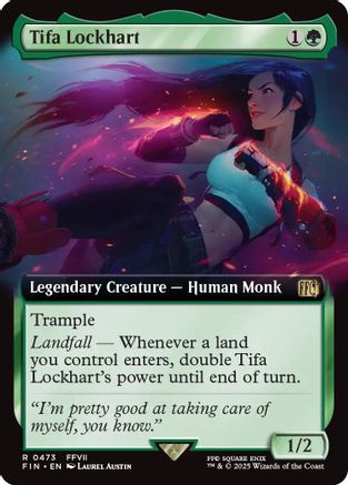 Tifa Lockhart (Extended Art) (FIN-473) - FINAL FANTASY